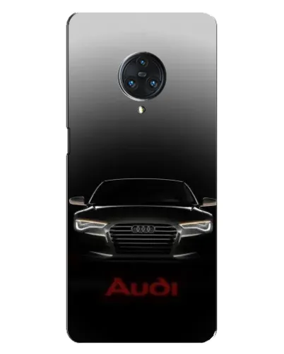 Чехол для Vivo Nex 3 с картинкой «Audi — градиентный контур»