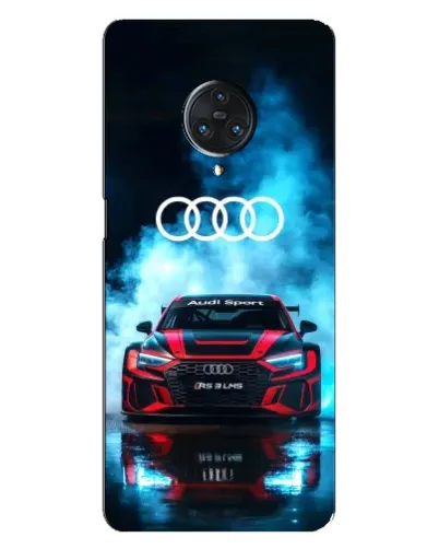 Чехол для Vivo Nex 3 с картинкой «Audi Sport — неон»