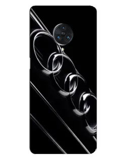 Чехол для Vivo Nex 3 с картинкой «Audi — абстрактные кольца»