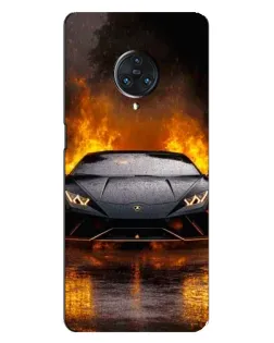 Чехол для Vivo Nex 3 с картинкой «Lamborghini в огне» Чехол для Vivo Nex 3 с картинкой «Lamborghini в огне»