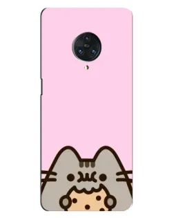 Чехол для Vivo Nex 3 с картинкой «Pusheen и печенье» Чехол для Vivo Nex 3 с картинкой «Pusheen и печенье»