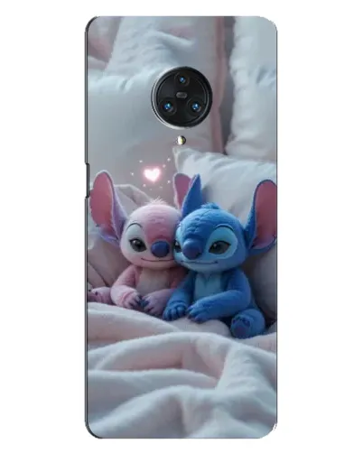 Чехол для Vivo Nex 3 с картинкой «Плюшевые Стич Ангел»
