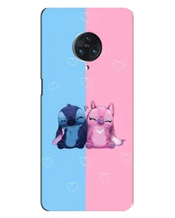 Чехол для Vivo Nex 3 с картинкой «Stitch и Angel Love» Чехол для Vivo Nex 3 с картинкой «Stitch и Angel Love»