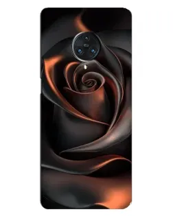 Чехол для Vivo Nex 3 с картинкой «Шелковая черная роза»