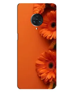 Чехол для Vivo Nex 3 с картинкой «Оранжевые герберы»