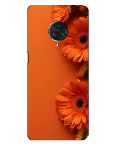 Чехол для Vivo Nex 3 с картинкой «Оранжевые герберы»