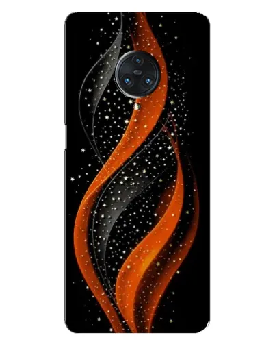 Чехол для Vivo Nex 3 с картинкой «Огненная звездная волна»