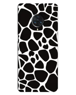 Чехол для Vivo Nex 3 с картинкой «Черно-белый жираф»