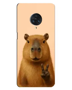Чехол для Vivo Nex 3 с картинкой «Капибара виктория» Чехол для Vivo Nex 3 с картинкой «Капибара виктория»
