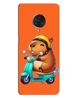 Чехол для Vivo Nex 3 с картинкой «Капибара на скутере» Чехол для Vivo Nex 3 с картинкой «Капибара на скутере»