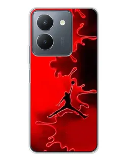 Чехол для Vivo S30 Pro Mini с картинкой «Jordan Red Smoke» Чехол для Vivo S30 Pro Mini с картинкой «Jordan Red Smoke»