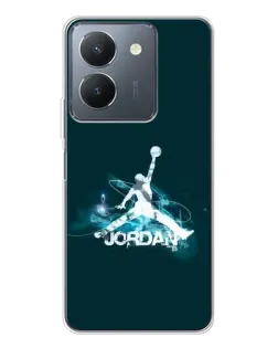 Чехол для Vivo S30 Pro Mini с картинкой «Jordan Blue Fire» Чехол для Vivo S30 Pro Mini с картинкой «Jordan Blue Fire»