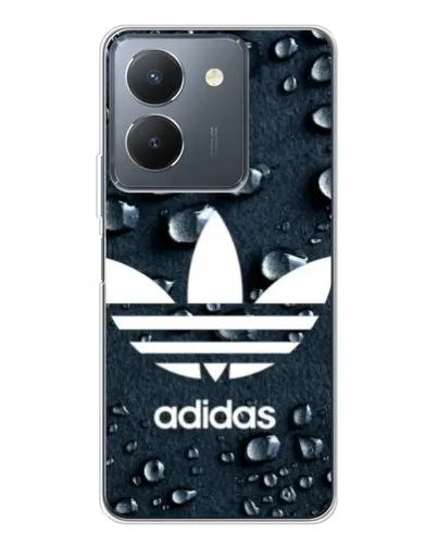 Чехол для Vivo S30 Pro Mini с картинкой «Adidas Trefoil Blue» Чехол для Vivo S30 Pro Mini с картинкой «Adidas Trefoil Blue»