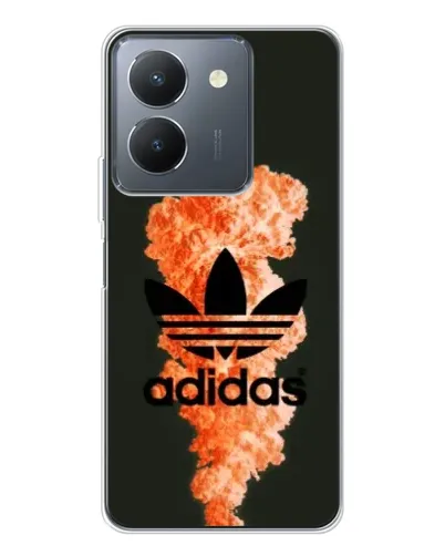 Чехол для Vivo S30 Pro Mini с картинкой «Оранжевый дым Adidas» Чехол для Vivo S30 Pro Mini с картинкой «Оранжевый дым Adidas»