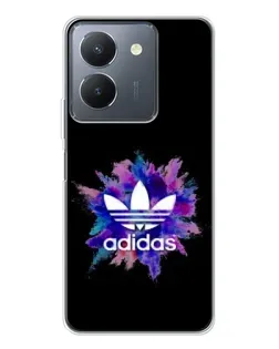 Чехол для Vivo S30 Pro Mini с картинкой «Взрыв красок Adidas»