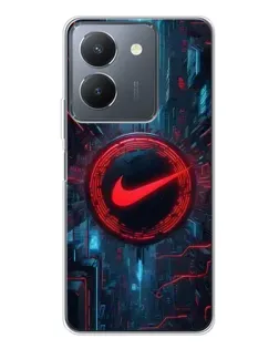 Чехол для Vivo S30 Pro Mini с картинкой «Техногенный стиль Nike» Чехол для Vivo S30 Pro Mini с картинкой «Техногенный стиль Nike»