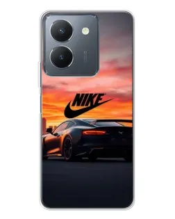 Чехол для Vivo S30 Pro Mini с картинкой «Nike и суперкар» Чехол для Vivo S30 Pro Mini с картинкой «Nike и суперкар»