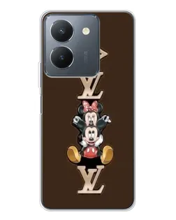 Чехол для Vivo S30 Pro Mini с картинкой «LV и Микки Маус»