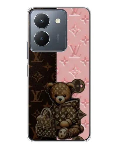 Чехол для Vivo S30 Pro Mini с картинкой «Мишка в стиле LV» Чехол для Vivo S30 Pro Mini с картинкой «Мишка в стиле LV»