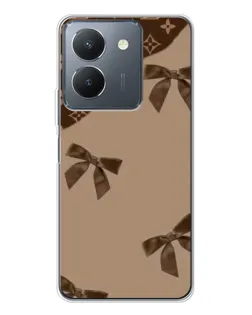 Чехол для Vivo S30 Pro Mini с картинкой «LV — кофейный атлас»