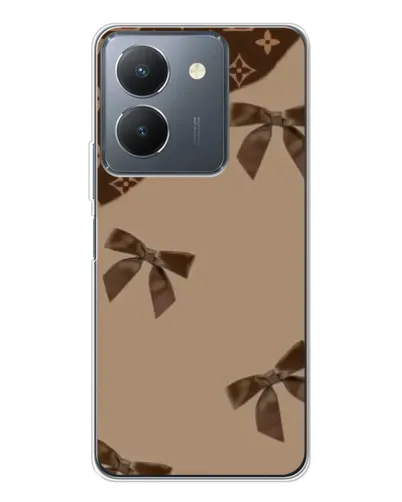 Чехол для Vivo S30 Pro Mini с картинкой «LV — кофейный атлас» Чехол для Vivo S30 Pro Mini с картинкой «LV — кофейный атлас»
