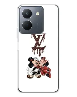 Чехол для Vivo S30 Pro Mini с картинкой «LV и Микки Маус»