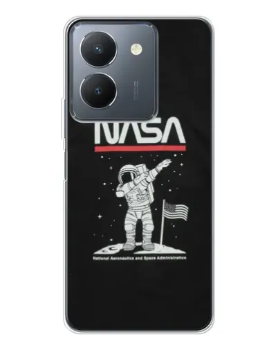 Чехол для Vivo S30 Pro Mini с картинкой «NASA — шагаем по Луне» Чехол для Vivo S30 Pro Mini с картинкой «NASA — шагаем по Луне»