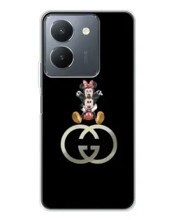 Чехол для Vivo S30 Pro Mini с картинкой «Минни Маус на лого» Чехол для Vivo S30 Pro Mini с картинкой «Минни Маус на лого»