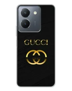 Чехол для Vivo S30 Pro Mini с картинкой «Золотой логотип Gucci» Чехол для Vivo S30 Pro Mini с картинкой «Золотой логотип Gucci»