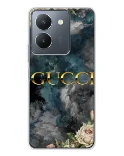 Чехол для Vivo S30 Pro Mini с картинкой «Абстрактные цветы Gucci» Чехол для Vivo S30 Pro Mini с картинкой «Абстрактные цветы Gucci»