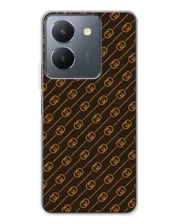 Чехол для Vivo S30 Pro Mini с картинкой «Gucci — золотые диагонали» Чехол для Vivo S30 Pro Mini с картинкой «Gucci — золотые диагонали»