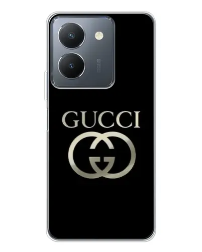 Чехол для Vivo S30 Pro Mini с картинкой «Gucci — золото на черном» Чехол для Vivo S30 Pro Mini с картинкой «Gucci — золото на черном»