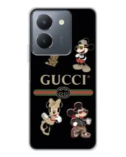 Чехол для Vivo S30 Pro Mini с картинкой «Gucci — герои Disney и монограмма» Чехол для Vivo S30 Pro Mini с картинкой «Gucci — герои Disney и монограмма»