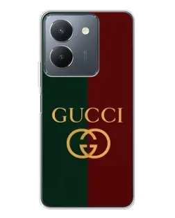 Чехол для Vivo S30 Pro Mini с картинкой «Gucci — темно-зеленый градиент» Чехол для Vivo S30 Pro Mini с картинкой «Gucci — темно-зеленый градиент»