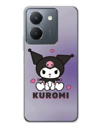 Чехол для Vivo S30 Pro Mini с картинкой «Kuromi — фиолетовый арт» Чехол для Vivo S30 Pro Mini с картинкой «Kuromi — фиолетовый арт»