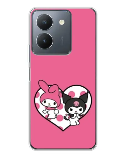 Чехол для Vivo S30 Pro Mini с картинкой «Kuromi и My Melody» Чехол для Vivo S30 Pro Mini с картинкой «Kuromi и My Melody»