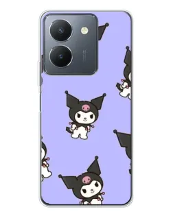 Чехол для Vivo S30 Pro Mini с картинкой «Паттерн с Kuromi» Чехол для Vivo S30 Pro Mini с картинкой «Паттерн с Kuromi»