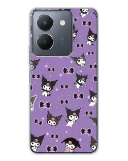 Чехол для Vivo S30 Pro Mini с картинкой «Kuromi — паттерн» Чехол для Vivo S30 Pro Mini с картинкой «Kuromi — паттерн»