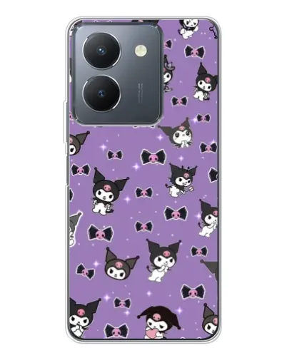 Чехол для Vivo S30 Pro Mini с картинкой «Kuromi — паттерн» Чехол для Vivo S30 Pro Mini с картинкой «Kuromi — паттерн»