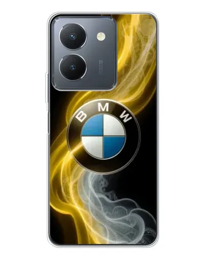 Чехол для Vivo S30 Pro Mini с картинкой «Золотистый дым BMW» Чехол для Vivo S30 Pro Mini с картинкой «Золотистый дым BMW»
