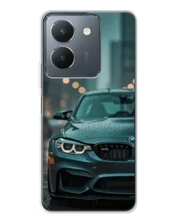 Чохол для Vivo S30 Pro Mini з картинкою «BMW у вогнях міста»