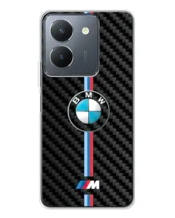 Чохол для Vivo S30 Pro Mini з картинкою «Емблема BMW та карбон»