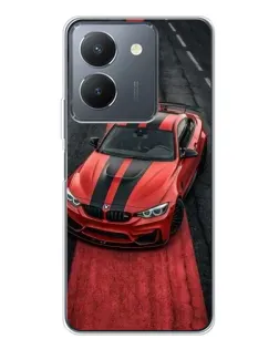 Чохол для Vivo S30 Pro Mini з картинкою «BMW на червоній доріжці»