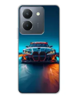 Чохол для Vivo S30 Pro Mini з картинкою «BMW — вогні неону»