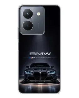 Чохол для Vivo S30 Pro Mini з картинкою «BMW крізь нічне місто»