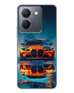 Чохол для Vivo S30 Pro Mini з картинкою «BMW — золота емблема»