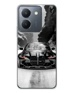 Чохол для Vivo S30 Pro Mini з картинкою «BMW — акварельний дрифт»