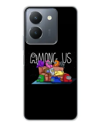 Чехол для Vivo S30 Pro Mini с картинкой «Логотип Among Us» Чехол для Vivo S30 Pro Mini с картинкой «Логотип Among Us»