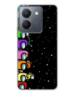 Чехол для Vivo S30 Pro Mini с картинкой «Команда Among Us» Чехол для Vivo S30 Pro Mini с картинкой «Команда Among Us»