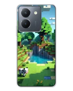 Чехол для Vivo S30 Pro Mini с картинкой «Minecraft летний день»